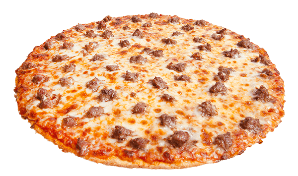 Single Topping Hamburger Pizza