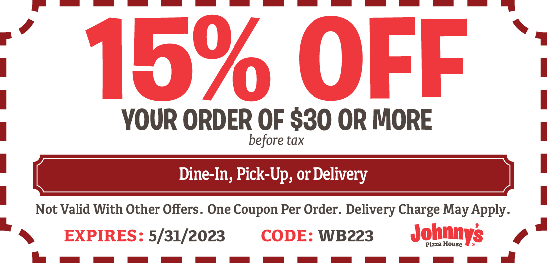 Offers – Johnny’s Pizza House